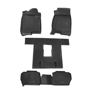 Cadillac Escalade Floor Mats - Omac - 5 pcs. - Black - '06-'14